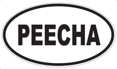 PEECHA - Oval Magnet