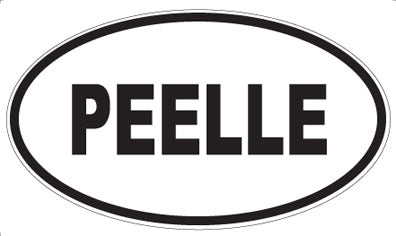 PEELLE - Oval Magnet