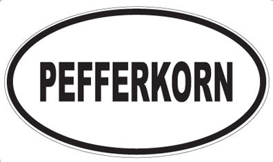 PEFFERKORN - Oval Magnet