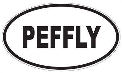 PEFFLY - Oval Magnet