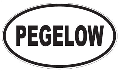 PEGELOW - Oval Magnet