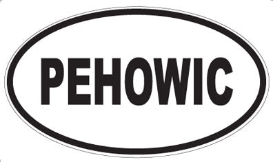 PEHOWIC - Oval Sticker