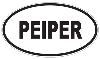 PEIPER - Oval Magnet