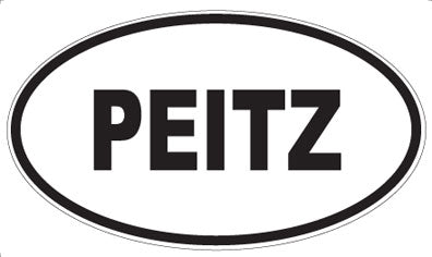 PEITZ - Oval Magnet