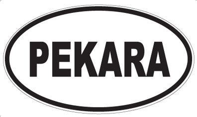 PEKARA - Oval Sticker