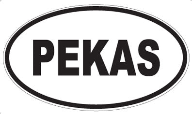 PEKAS - Oval Sticker