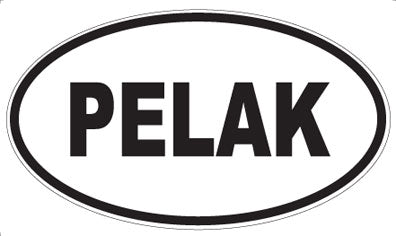 PELAK - Oval Magnet