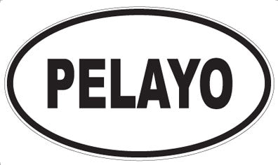 PELAYO - Oval Sticker