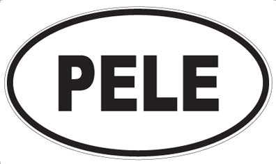 PELE - Oval Magnet