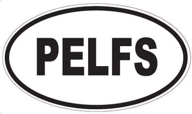 PELFS - Oval Magnet