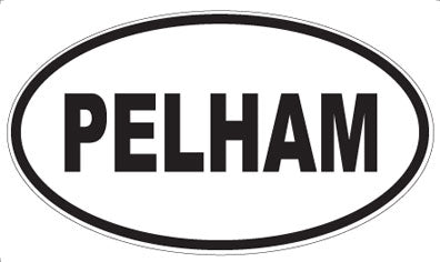 PELHAM - Oval Sticker