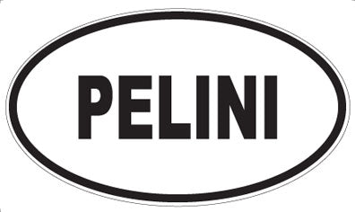 PELINI - Oval Magnet