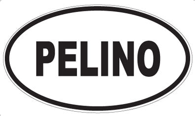 PELINO - Oval Sticker