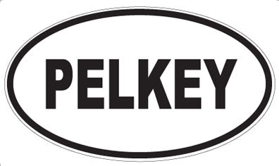 PELKEY - Oval Magnet