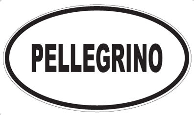 PELLEGRINO - Oval Magnet