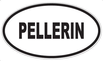 PELLERIN - Oval Sticker