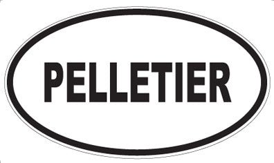 PELLETIER - Oval Magnet
