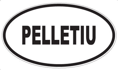 PELLETIU - Oval Magnet