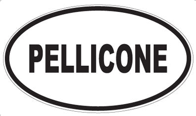 PELLICONE - Oval Sticker