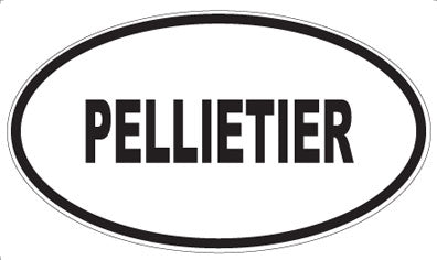 PELLIETIER - Oval Magnet