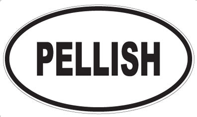 PELLISH - Oval Magnet