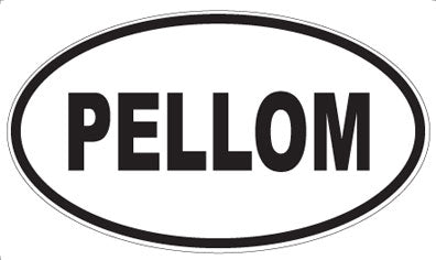 PELLOM - Oval Magnet