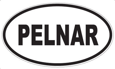 PELNAR - Oval Sticker