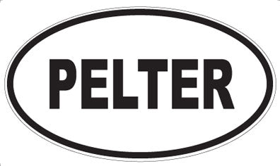 PELTER - Oval Magnet