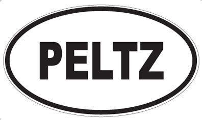 PELTZ - Oval Magnet