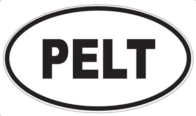 PELT - Oval Magnet