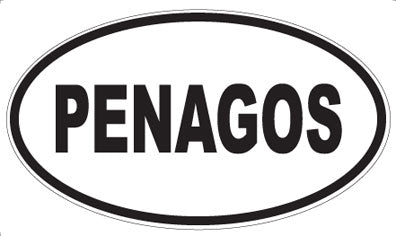 PENAGOS - Oval Sticker