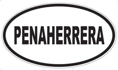 PENAHERRERA - Oval Magnet