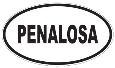 PENALOSA - Oval Magnet