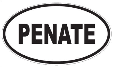 PENATE - Oval Magnet