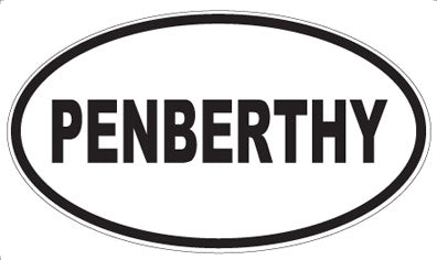 PENBERTHY - Oval Sticker