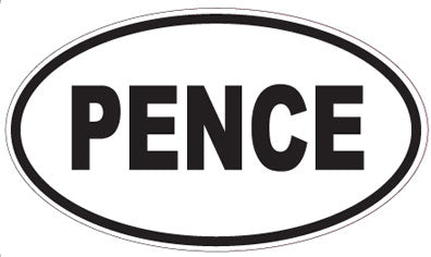 PENCE - Oval Magnet