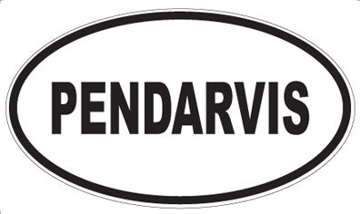 PENDARVIS - Oval Magnet