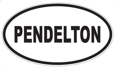PENDELTON - Oval Magnet