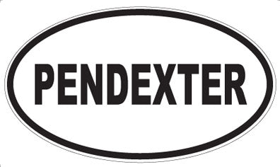 PENDEXTER - Oval Magnet