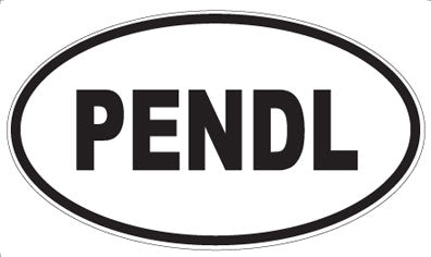 PENDL - Oval Sticker