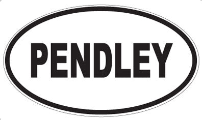 PENDLEY - Oval Magnet