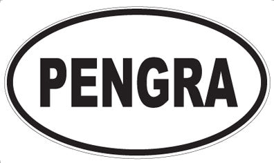 PENGRA - Oval Magnet