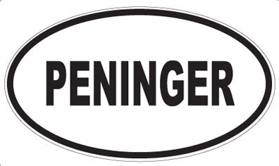 PENINGER - Oval Magnet