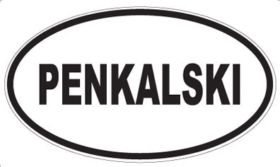 PENKALSKI - Oval Magnet