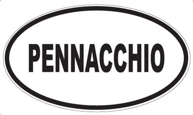 PENNACCHIO - Oval Magnet