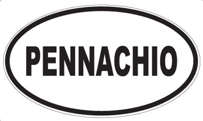 PENNACHIO - Oval Magnet