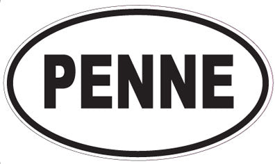 PENNE - Oval Magnet