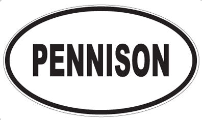 PENNISON - Oval Magnet
