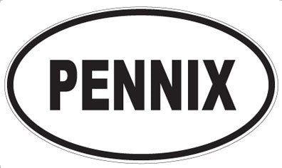 PENNIX - Oval Sticker