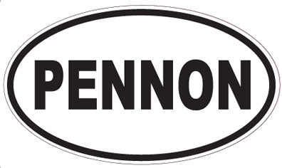 PENNON - Oval Sticker